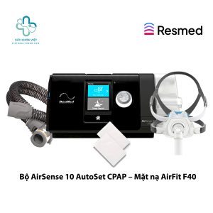 Máy trợ thở AirSense 10 Autoset CPAP - Mặt nạ AirFit F40