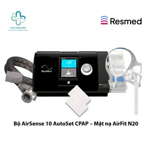 Máy trợ thở AirSense 10 Autoset CPAP - Mặt nạ AirFit N20