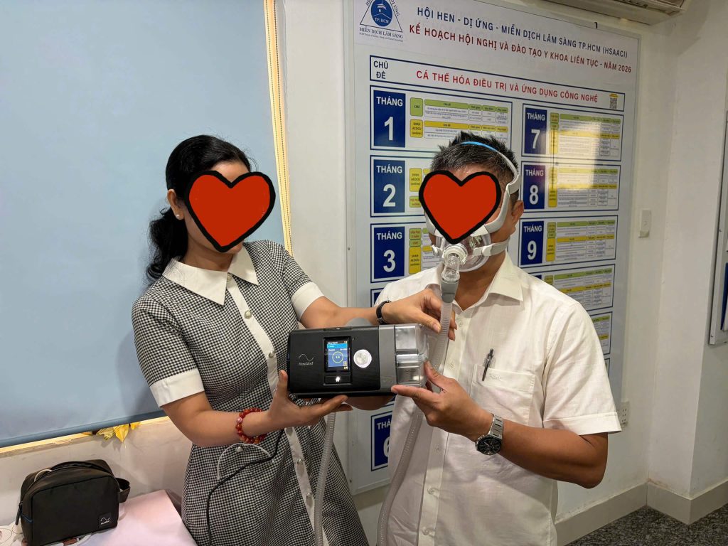 giá cho thuê máy trợ thở CPAP BiPAP tại TP.HCM mới nhất