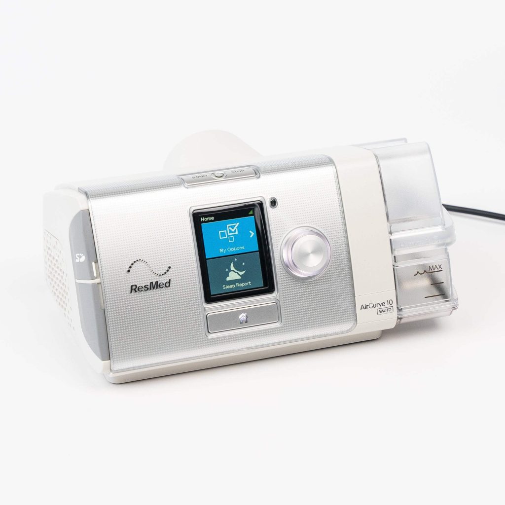 AirCurve 10 VAuto sử dụng liệu pháp áp lực hai mức, là một lựa chọn cần được đánh giá khi khó chịu khi thở ra vẫn tiếp diễn.