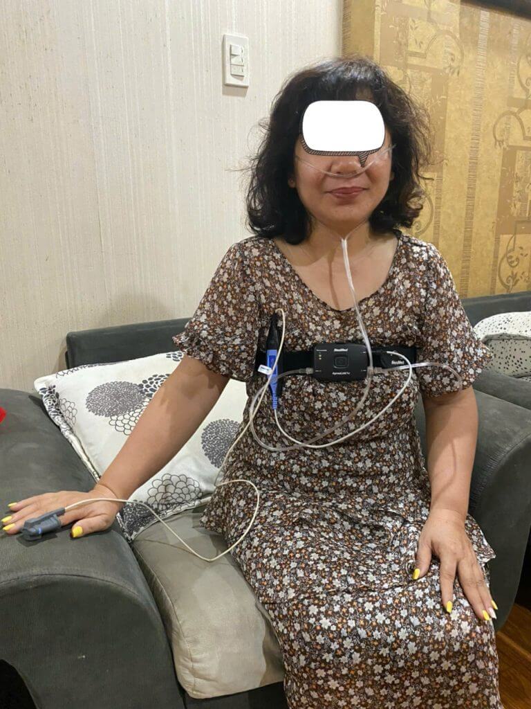 Đo đa ký giấc ngủ giúp ghi nhận chỉ số AHI, số lần ngưng thở và giảm thở trong mỗi giờ ngủ để hỗ trợ chẩn đoán hội chứng ngưng thở khi ngủ do tắc nghẽn (OSA).